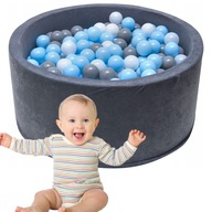 SUCHY BASEN Z KULKAMI 90X40 200 PIŁEK PIŁKAMI - BASENIK Z PIŁECZKAMI WELOX