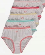 GEORGE 5 pak. majtki figi tęcza r.146-152