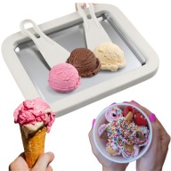 MASZYNKA DO ROBIENIA LODÓW TAJSKICH MASZYNA SZPATUŁKI ZESTAW LODY TAJSKIE