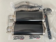 Nowe GPR WYDECHY TŁUMIKi Yamaha Yzf 1000 R1 2007-08 hom. E3 podwójne rn19