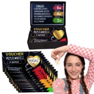 PREZENT NA DZIEŃ KOBIET ZDRAPKI MIŁOŚCI KUPON VOUCHER GIFT DLA ŻONY NIEJ