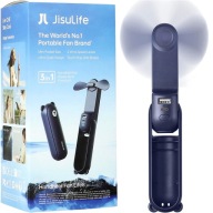 Wiatrak przenośny z powerbankiem 2000mAh JisuLife składany kompaktowy mały