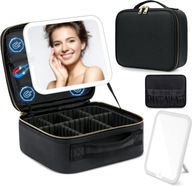 Deciniee Organizer do makijażu lusterko kosmetyczne ze światłami a425