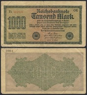 BNN - NIEMCY 1000 Marek 1922 # P76b # OE - Ti 302121 # znak wodny I # VF-