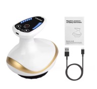 Masażer EMS 6w1 Bańki Gua Sha Podgrzewanie IR LCD