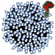 Lampki choinkowe białe zimne lampki 200led wewnątrz 14 m 101 - 200 lampek