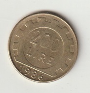 Wlochy 200 lirow 1986