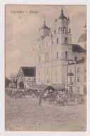 Grodno Kościół Jarmark ok.1917r. e463