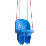 Huśtawka Tega baby kubełkowa niebieska - w formie krzesełka dla dzieci