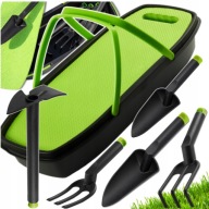 ZESTAW MAŁYCH NARZĘDZI OGROWOWYCH STALCO X7 ŁOPATKA GRABKI PAZURKI KOSZ