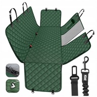 MATA DLA PSA POKROWIEC NA SIEDZENIE DO AUTA UNIWERSALNA WODOODPORNA ZIELONA