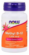 Now Foods Witamina B12 1000 mcg Metabolizm Energia 100 tabletek do ssania