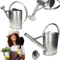 KONEWKA OGRODOWA DO PODLEWANIA ZRASZANIA OCYNKOWANA Z SITKIEM 12 L