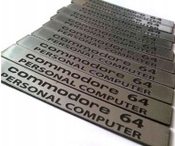 Badge sticker znaczek Commodore 64C