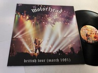 Motörhead – British Tour (March 1981) ,,,Lp NM 10 Koncert LEMMY