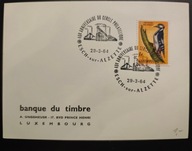 !! PTAKI - LUKSEMBURG 1964 - KARTA POCZTOWA - STAN BDB !