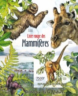 Burundi 2012 ** cięte cena 5,90 zł kat.8€ - fauna, ssaki, blok