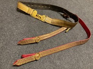 Stary Pas z rapciami do Szabli paradny oficerski Royal Army Brytyjski