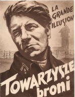 TOWARZYSZE BRONI -wyk.JEAN GABIN film francuski -program kinowy -lata 30-te