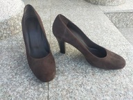 BALLY nr 38,5-39 włoskie luksusowe i eleganckie czółenka skóra