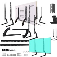 UCHWYT STOJAK TV I MONITOR QUEMAK-SEKOM 36–75″ | UNIWERSALNY STAND Z VESA
