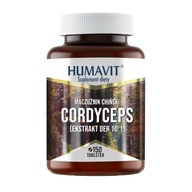 HUMAVIT Cordyceps Maczużnik Chiński + Drożdże piwowarskie 150 tabletek