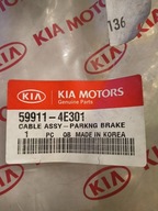 Linka hamulca ręcznego przednia K2500 II