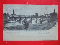 RACIBÓRZ RATIBOR RYBNIK WODZISŁAW EISENBAHN BRUCKE MOST KOLEJOWY PANORAMA R