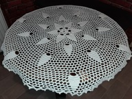 Koronkowa serweta koronka śr 68 cm
