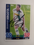 Karta topps match attax autograf Monchengladbach Champions League Hrgota