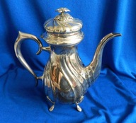 PIĘKNY DZBANEK POSREBRZANY PLATER stl Ludwik Filip