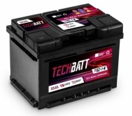 Akumulator 12V 62h 520A P+ obniżany TechBatt TB-62-1-N dowóz montaż
