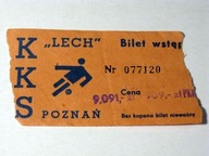 KKS Lech Poznań - PRL - bilet na mecz piłki nożnej 33
