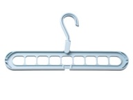 Organizer do szafy na wieszaki - niebieski