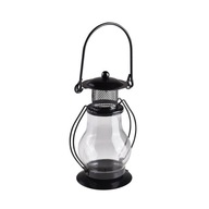 Lampion Evg metal, szkło 12 cm - 9szt/komplet