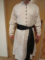 Zupan ze wzorem rozszerzony na dole guzy pętelki. Pas gratis !!!