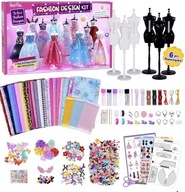 ZESTAW DO PROJEKTOWANIA UBRAŃ, ZESTAW DIY- SUPER PREZENT!!!