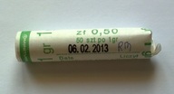 1 GROSZ 2013 ROYAL MINT / ROLKA RULON BANKOWY