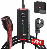 Ładowarka samochodowa typu 2 3,6 KW Schuko MCEVKELN przełączany 6-16A 5m