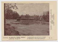 Warszawa Łazienki 1947r. nakład Lubeka Duży Format 927i