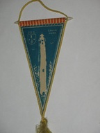 HEL Latarnia Morska SOPOT GDYNIA GDAŃSK proporczyk z PRL