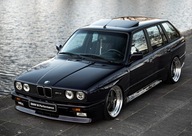 Plakat A3 - BMW E30 Widebody Touring Kombi Wallpaper
