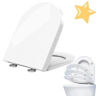 DESKA SEDESOWA WOLNOOPADAJĄCA WYPINANA WC UNIWERSALNA CERSANIT KOŁO