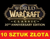 SOULSEEKER WOW FRESH 10 GOLDA ZŁOTA 10G ANNIVERSARY EDITION WOW CLASSIC A/H