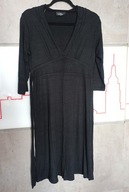 WOŚP- Sukienka czarna lejąca