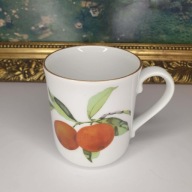 Royal Worcester duży kubek 300 ml | brzoskwinie i czarna porzeczka