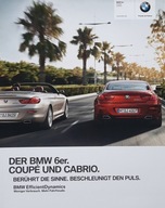 Prospekt BMW 6 F13 Coupe F12 Cabrio 2012 (1)