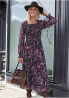 Hit !_NOWA 199zł sukienka do pracy klasyczna BODYFLIRT_WYGODNA halka_44/46