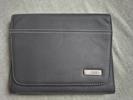 SKÓRZANE ETUI NA DOKUMENTY DOWÓD KARTY LOGO AUDI