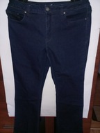 Spodnie dżinsowe Arizona 44 46 jeansy elastan pas 90 cm jak nowe